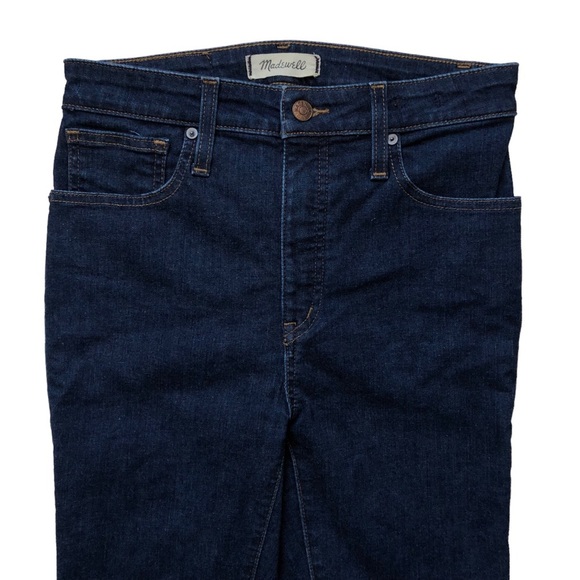 Madewell High Rise Skinny Jeans Dark Wash Size 27 - Picture 3 of 16
